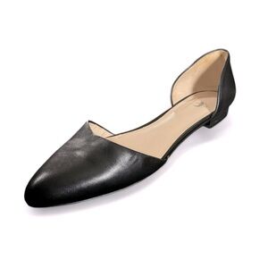 Brooks Brothers Black Leather Flats